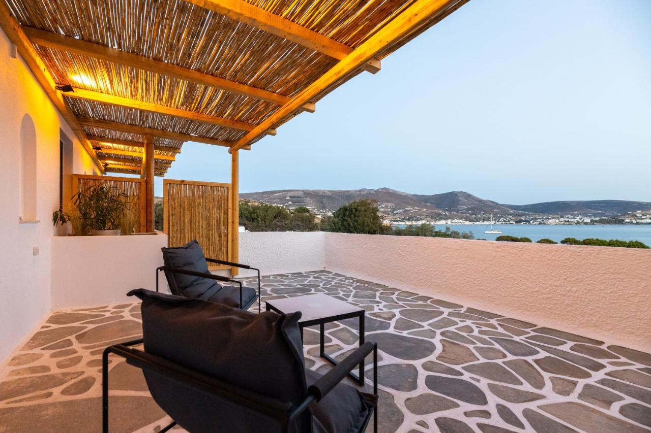 Omilos Beachfront House Páros Extérieur photo