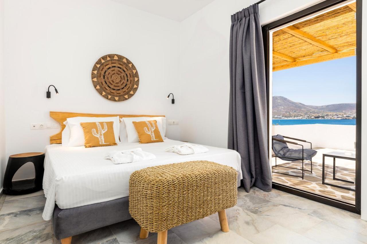 Omilos Beachfront House Páros Extérieur photo